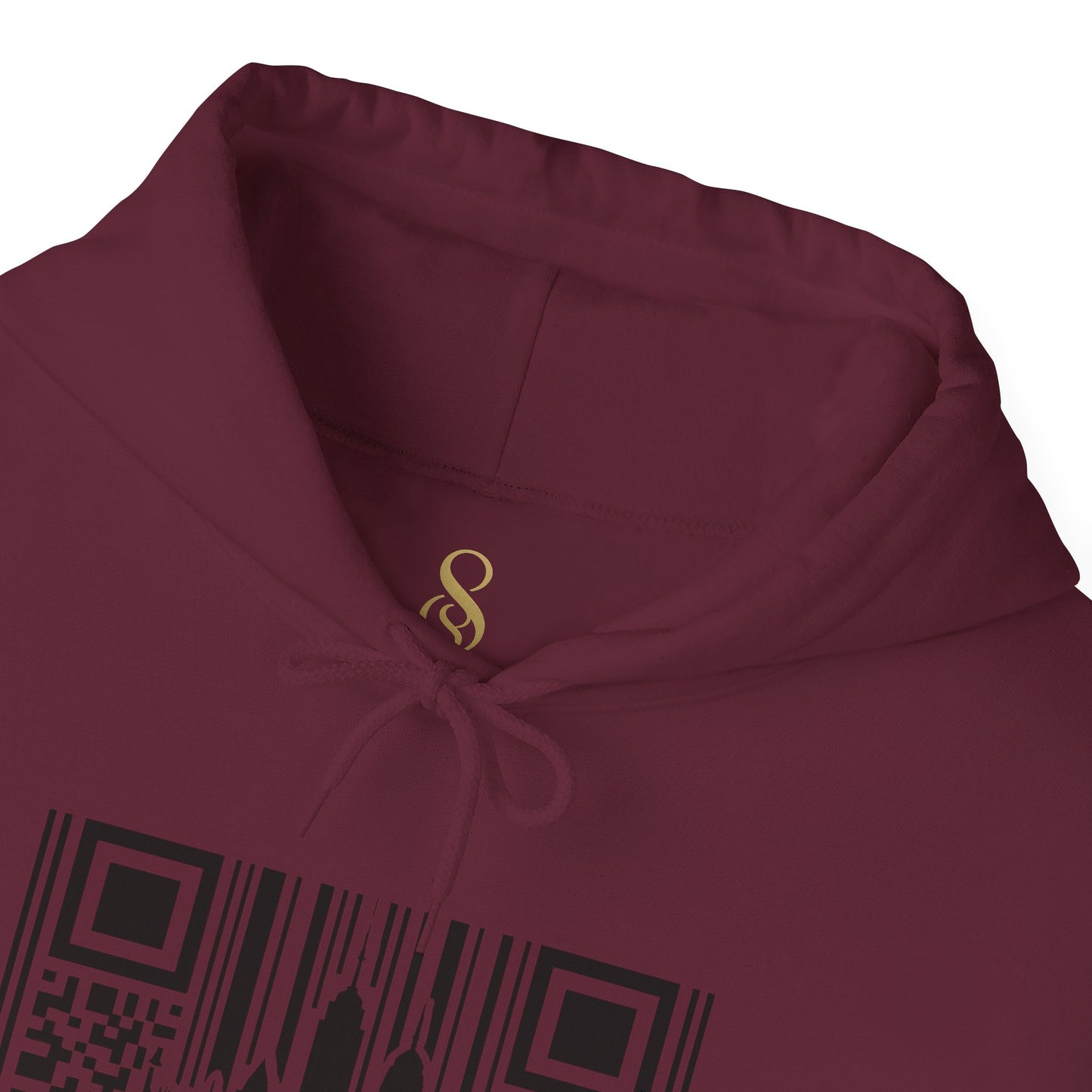SOULIV8™ NYC Barcode Skyline Hoodie — Urban Streetwear with a Bold Edge