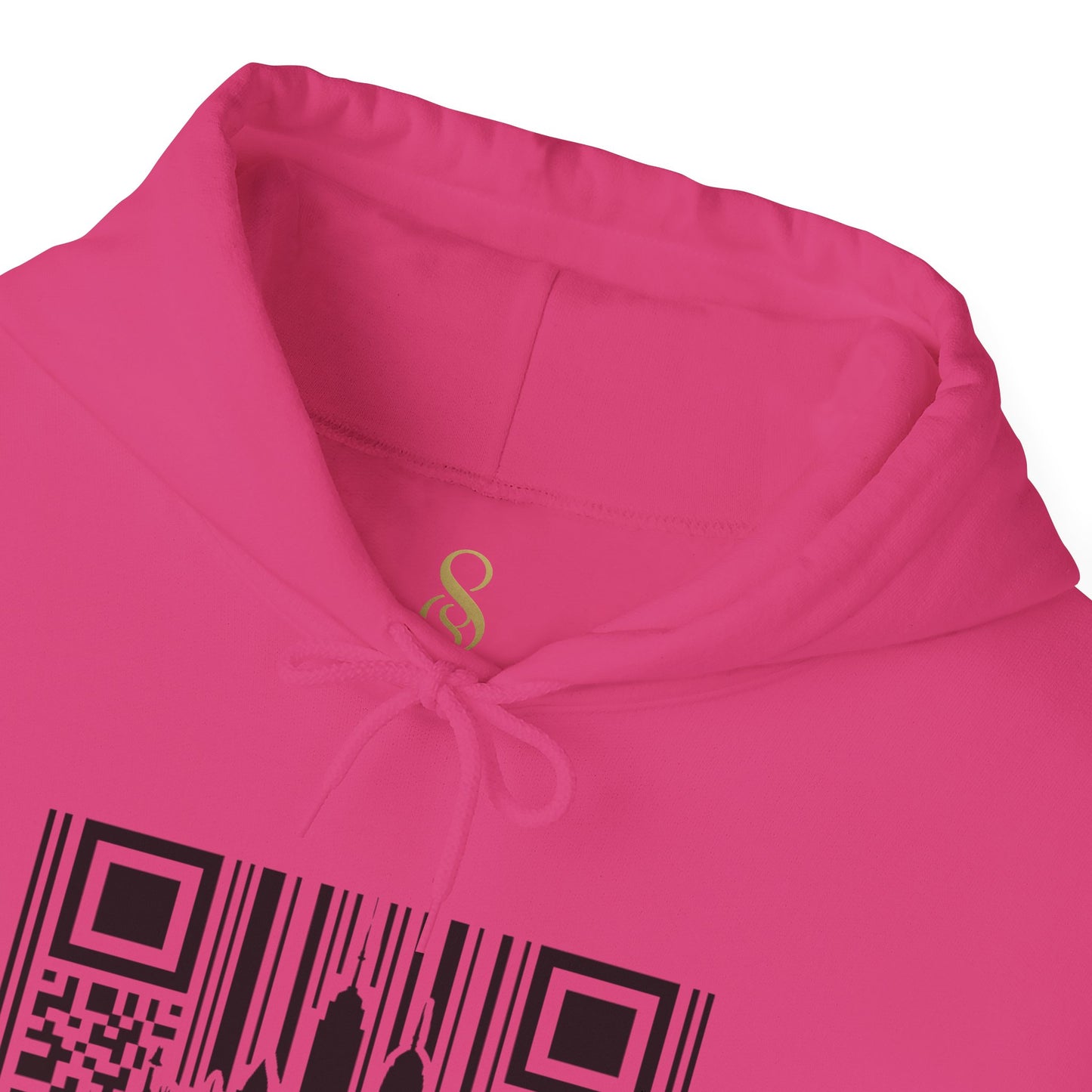 SOULIV8™ NYC Barcode Skyline Hoodie — Urban Streetwear with a Bold Edge