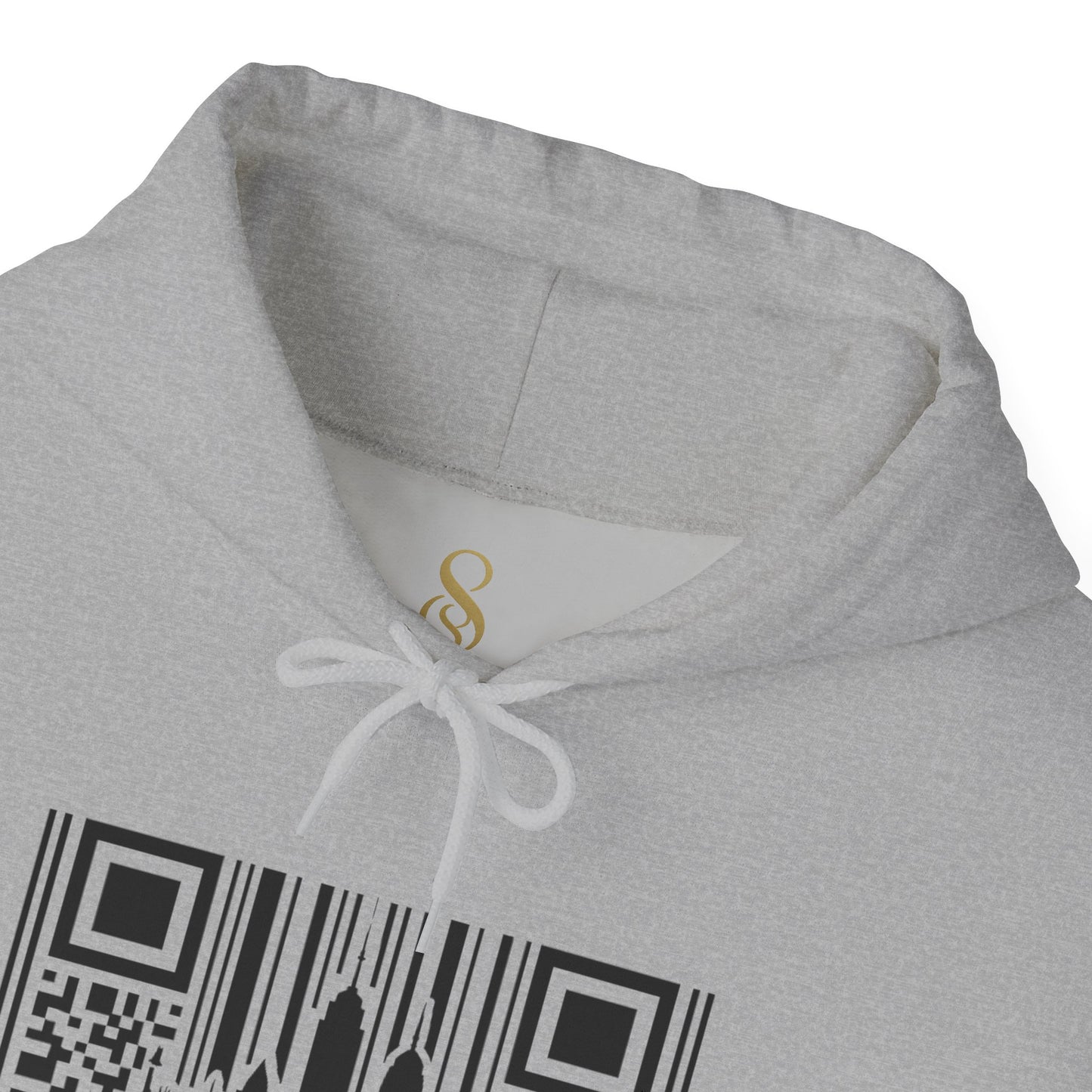 SOULIV8™ NYC Barcode Skyline Hoodie — Urban Streetwear with a Bold Edge