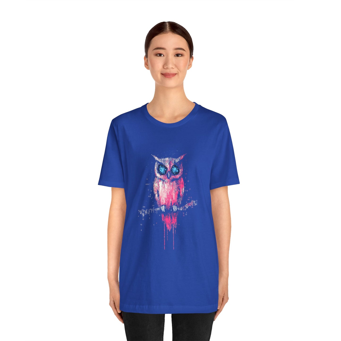 SOULIV8™ Colorful Owl Graphic Tee – Artistic Unisex Shirt for Animal Lovers, Nature Fans & Everyday Style