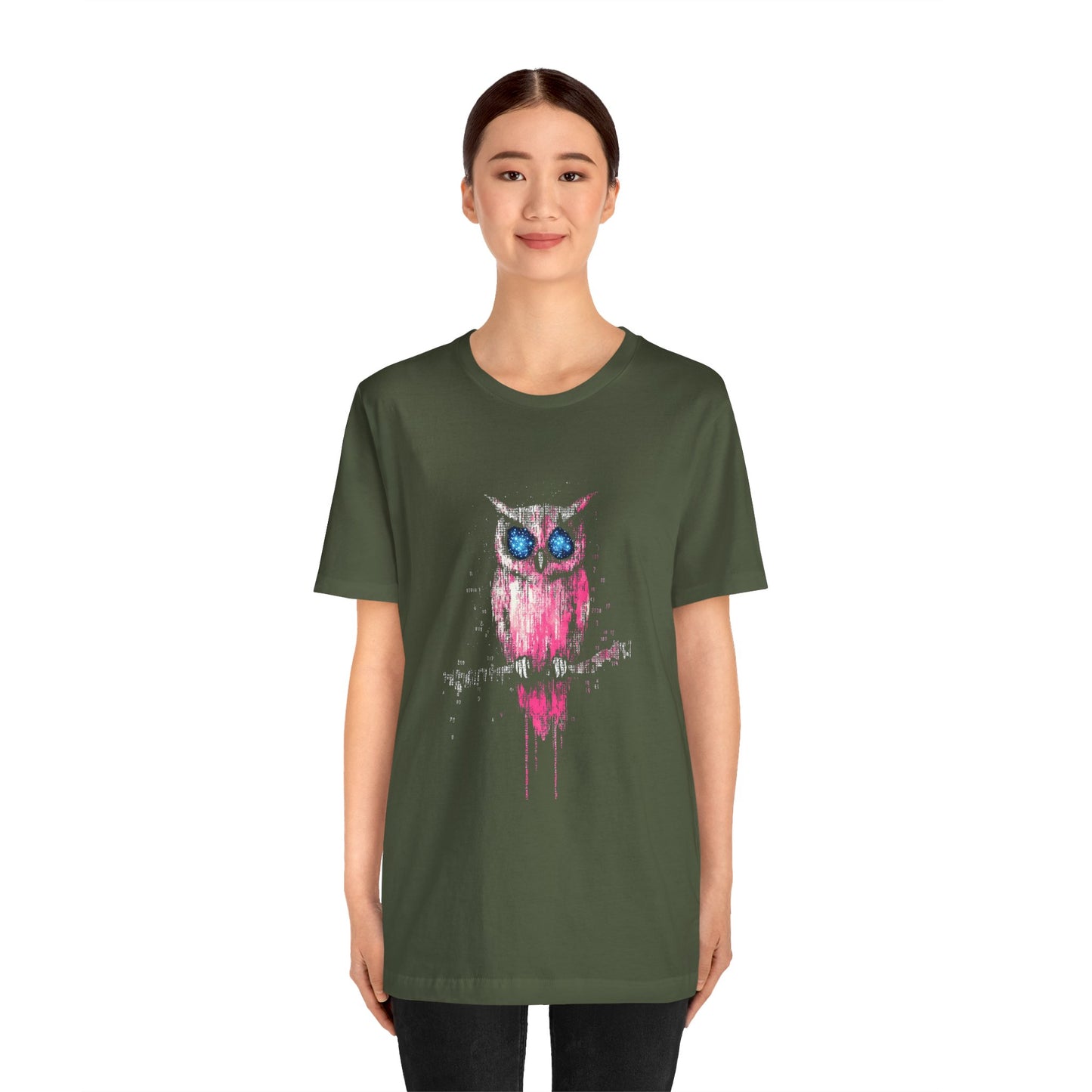SOULIV8™ Colorful Owl Graphic Tee – Artistic Unisex Shirt for Animal Lovers, Nature Fans & Everyday Style