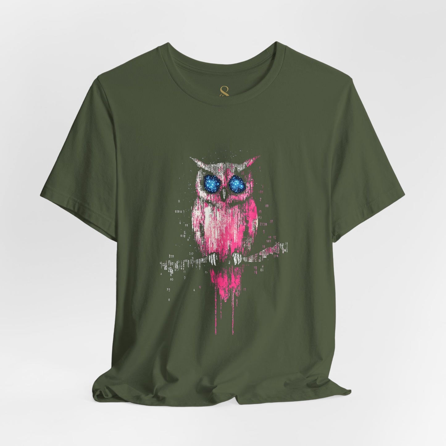 SOULIV8™ Colorful Owl Graphic Tee – Artistic Unisex Shirt for Animal Lovers, Nature Fans & Everyday Style
