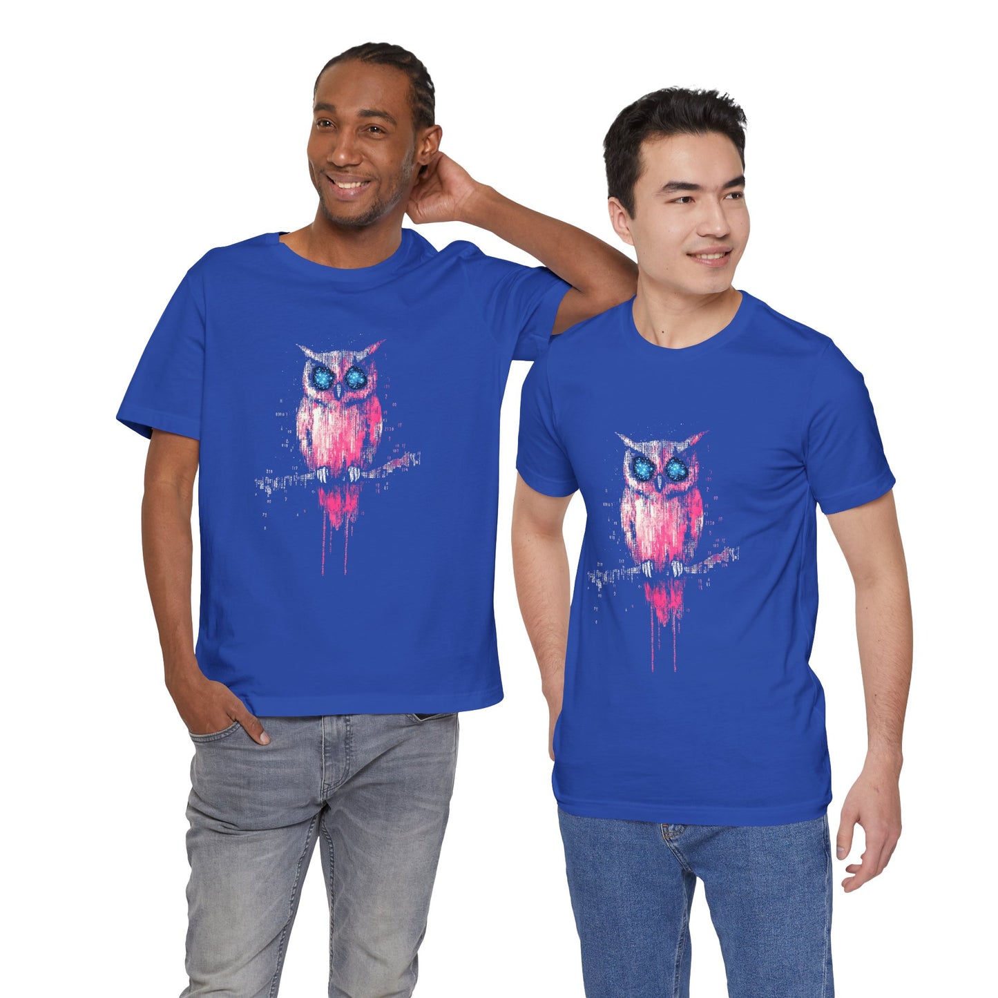 SOULIV8™ Colorful Owl Graphic Tee – Artistic Unisex Shirt for Animal Lovers, Nature Fans & Everyday Style
