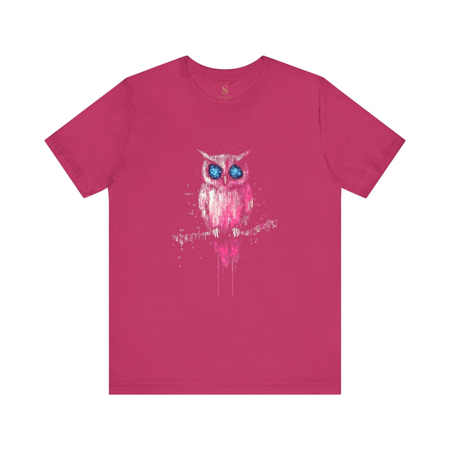 SOULIV8™ Colorful Owl Graphic Tee – Artistic Unisex Shirt for Animal Lovers, Nature Fans & Everyday Style