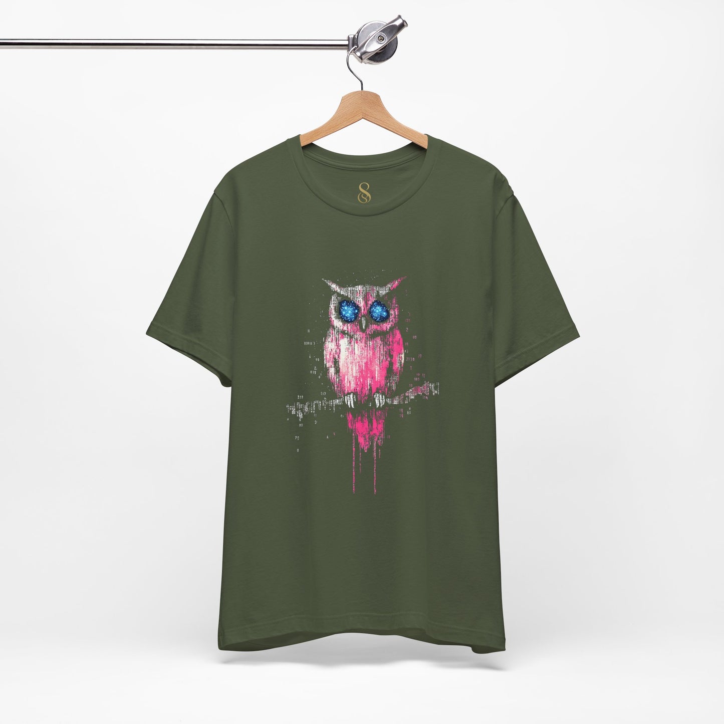 SOULIV8™ Colorful Owl Graphic Tee – Artistic Unisex Shirt for Animal Lovers, Nature Fans & Everyday Style