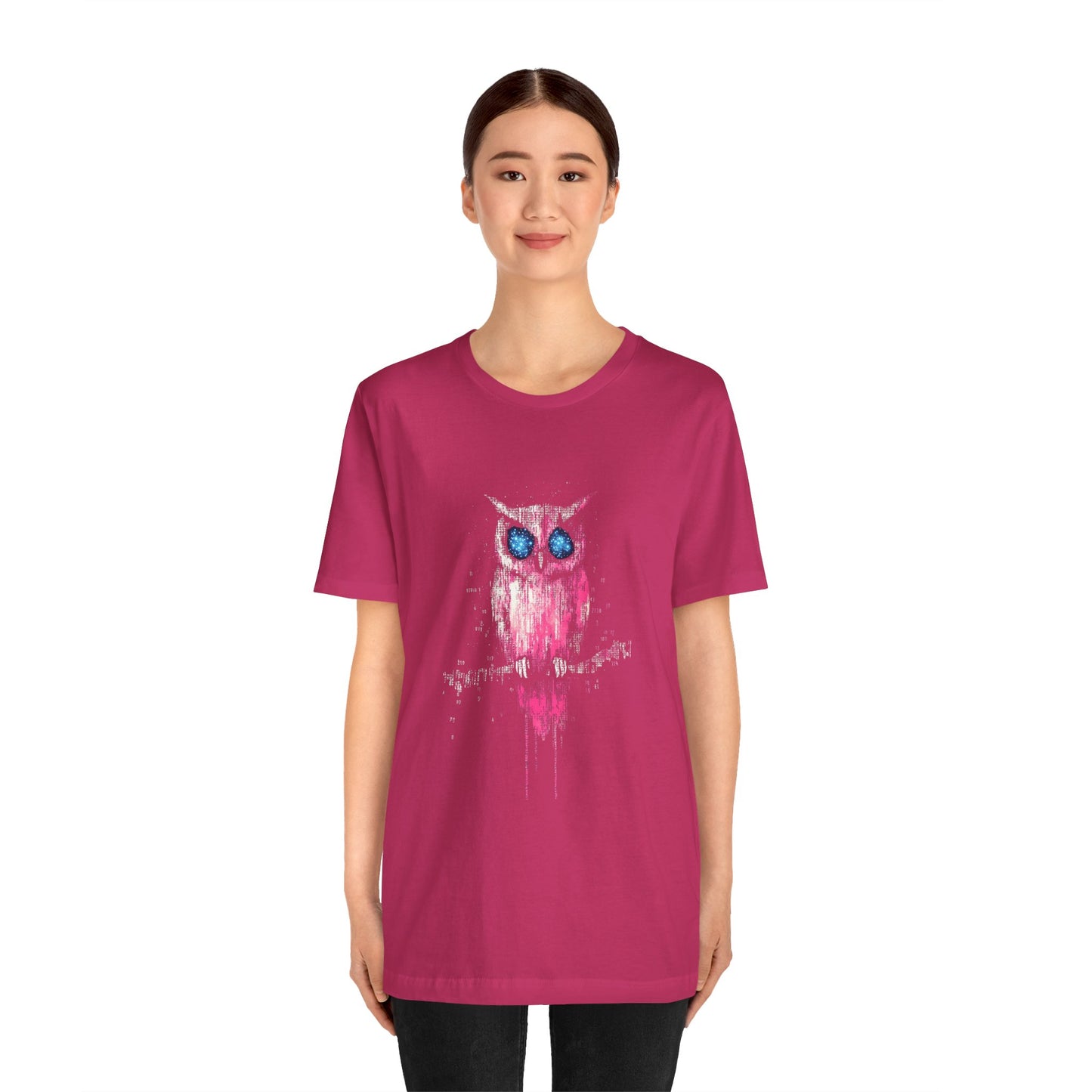 SOULIV8™ Colorful Owl Graphic Tee – Artistic Unisex Shirt for Animal Lovers, Nature Fans & Everyday Style