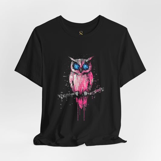 SOULIV8™ Colorful Owl Graphic Tee – Artistic Unisex Shirt for Animal Lovers, Nature Fans & Everyday Style