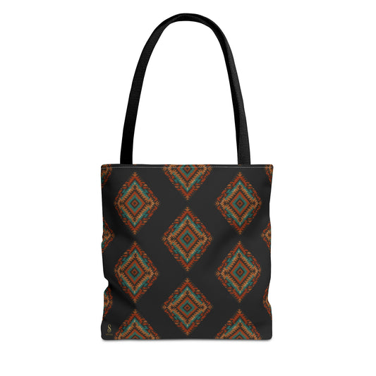SOULIV8 Geometric Pattern Tote Bag – Bold, Stylish & Soulfully Versatile