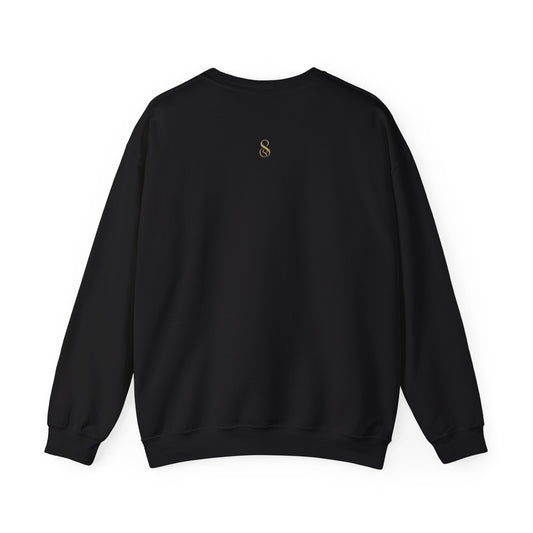 Peaceful Mountain Crewneck Sweatshirt – Cozy Unisex Nature-Inspired Style by SOULIV8