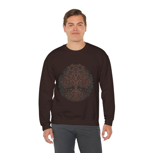 SOULIV8 Artistic Unisex Crewneck Sweatshirt - Trendy Fashion, Casual Wear, Cozy Gift, Fall Apparel, Unique Design